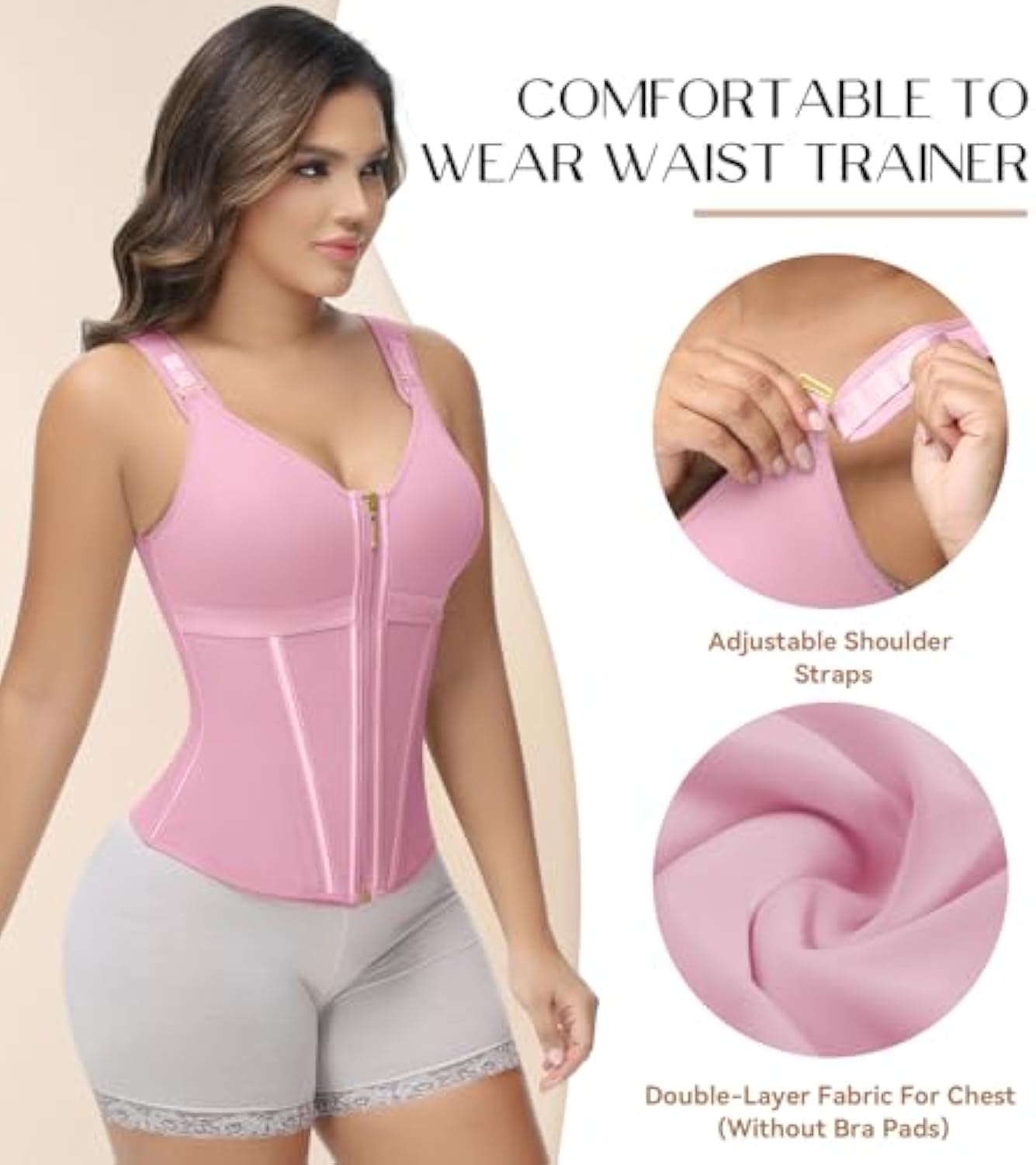 Women's Tummy Control Shapewear with Bra